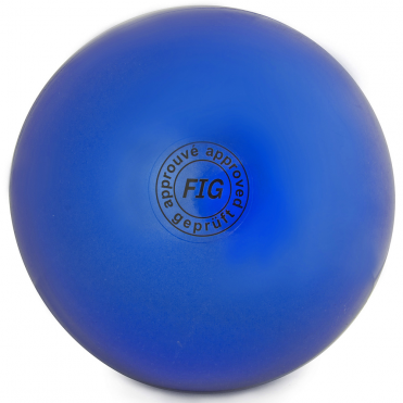 Мяч для художественной гимнастики (15 см, 280 гр) синий GC 01 360108